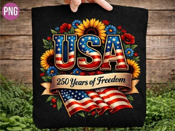 Download Patriotic USA 250 Years of Freedom PNG - Freedom Collection